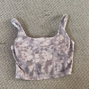 Lavender Tie-Dye Women's Tank Top